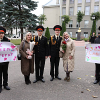 В Минском суворовском военном училище прошли мероприятия, приуроченные Дню матери 