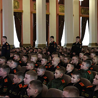 Минское суворовское военное училище распахнуло свои двери для выдающихся гостей