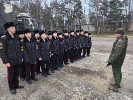 Суворовцы МСВУ посетили 31-й навигационно-топографический центр