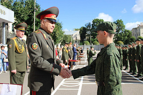 День знаний в Минском СВУ