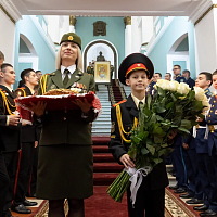 Празднование 20-летия со дня освящения домового воинского храма МСВУ