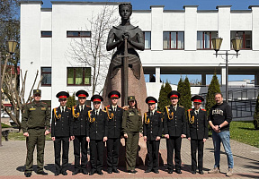 Представители МСВУ посетили с профориентацией город Слуцк 