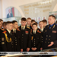Суворовцы Минского СВУ встретились с парламентариями