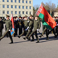 Церемония закрытия 11-го Республиканского смотра-конкурса по строевой подготовке