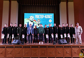 Минское суворовское военное училище распахнуло свои двери для выдающихся гостей