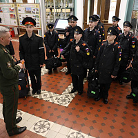 Делегация воспитанников Уссурийского суворовского военного училища прибыла в Минск