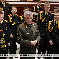 Суворовцы Минского СВУ встретились с парламентариями