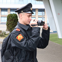 Делегация воспитанников Уссурийского суворовского военного училища прибыла в Минск