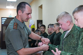 Особенный день в Минском суворовском военном училище