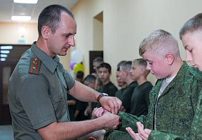 Особенный день в Минском суворовском военном училище