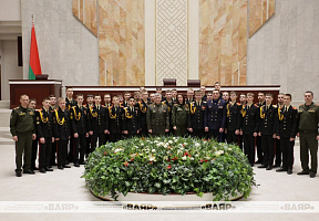 Суворовцы Минского СВУ встретились с парламентариями