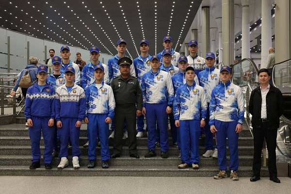 Воспитанники МСВУ прибыли в Республику Узбекистан для участия в военно-спортивных играх